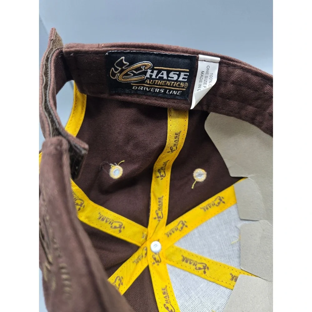 Chase Authentics NASCAR Dale Jarrett UPS 88 Brown Adjustable Hat NWT‎